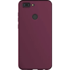 Tekno Grup General Mobile Gm 9 Pro Mat Premium Silikon Kılıf - Bordo + Nano Ekran Koruyucu
