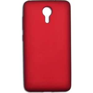 Tekno Grup General Mobile One 4G Mat Premium Silikon Kılıf - Bordo