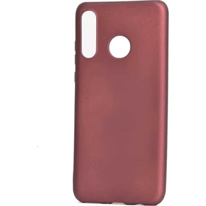 Tekno Grup Honor 20 Lite Kılıf Mat Premium Silikon Kılıf - Bordo + Cam Ekran Koruyucu