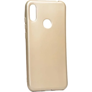 Tekno Grup Huawei Honor 8A Kılıf Mat Premium Silikon Kılıf - Gold + Tam Kaplayan 6D Nano Ekran Koruyucu