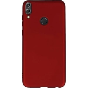 Tekno Grup Huawei Honor 8X Mat Premium Silikon Kılıf - Kırmızı