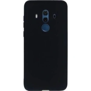 Tekno Grup Huawei Mate 10 Pro Mat Premium Silikon Kılıf - Siyah + 360 Full Body Ekran Koruma (Ön-Arka)