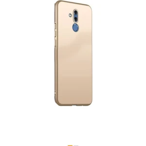 Tekno Grup Huawei Mate 20 Lite Mat Premium Silikon Kılıf - Gold