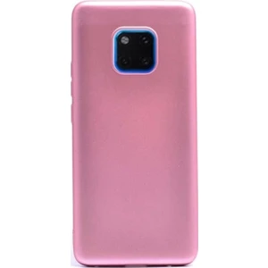 Tekno Grup Huawei Mate 20 Pro Mat Premium Silikon Kılıf - Rose