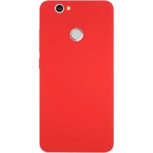 Tekno Grup Huawei Nova Mat Premium Silikon Kılıf - Bordo + Cam Ekran Koruyucu