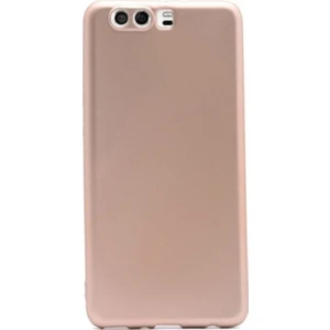 Tekno Grup Huawei P10 Plus Mat Premium Silikon Kılıf - Gold