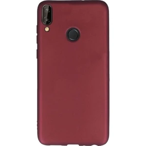 Tekno Grup Huawei P20 Lite Mat Premium Silikon Kılıf - Bordo