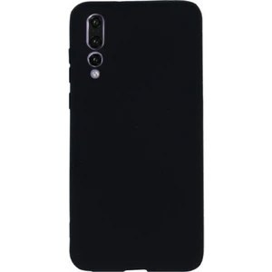 Tekno Grup Huawei P20 Pro Mat Premium Silikon Kılıf - Siyah + Cam Ekran Koruyucu