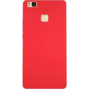 Tekno Grup Huawei P9 Lite Mat Premium Silikon Kılıf - Kırmızı