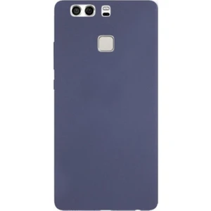Tekno Grup Huawei P9 Mat Premium Silikon Kılıf - Lacivert + Nano Ekran Koruyucu