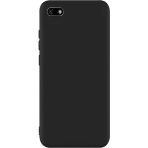 Tekno Grup Huawei Y5 2018 Kılıf Mat Premium Silikon Kılıf - Siyah