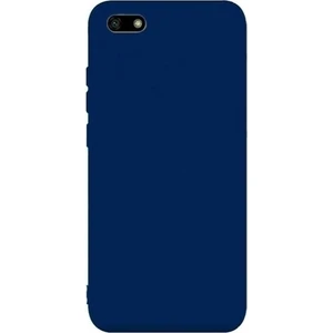 Tekno Grup Huawei Y5 2018 Kılıf Mat Premium Silikon Kılıf - Lacivert