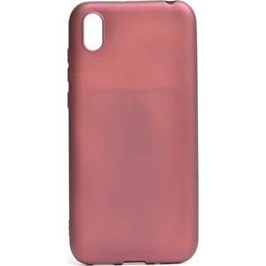 Tekno Grup Huawei Y5 2019 Kılıf Mat Premium Silikon Kılıf - Bordo