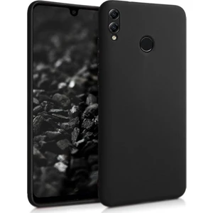 Tekno Grup Huawei Y7 2019 Kılıf Mat Premium Silikon Kılıf - Siyah