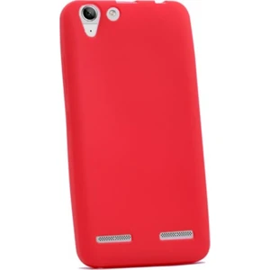 Tekno Grup Lenovo K5 Mat Premium Silikon Kılıf - Bordo + Nano Ekran Koruyucu
