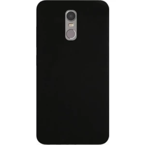 Tekno Grup Lenovo K6 Note Mat Premium Silikon Kılıf - Siyah + Cam Ekran Koruyucu