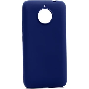 Tekno Grup Lenovo Moto E4 Mat Premium Silikon Kılıf - Lacivert