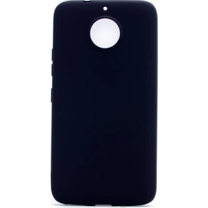 Tekno Grup Lenovo Moto G5S Plus Mat Premium Silikon Kılıf - Siyah
