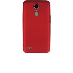 Tekno Grup LG K10 2017 Mat Peremium Silikon Kılıf - Kırmızı