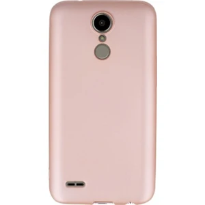 Tekno Grup LG K10 2017 Mat Peremium Silikon Kılıf - Rose