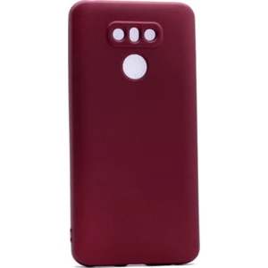 Tekno Grup LG G6 Mat Peremium Silikon Kılıf - Bordo