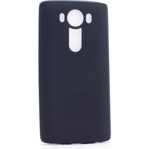 Tekno Grup LG V10 Mat Peremium Silikon Kılıf - Siyah