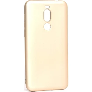 Tekno Grup Meizu X8 Kılıf Mat Premium Silikon Kılıf - Gold