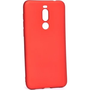 Tekno Grup Meizu X8 Kılıf Mat Premium Silikon Kılıf - Kırmızı