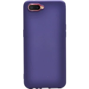 Tekno Grup Oppo RX17 Neo Kılıf Mat Premium Silikon Kılıf - Lacivert