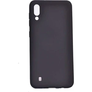 Tekno Grup Samsung Galaxy A10 Kılıf Mat Premium Silikon Kılıf - Siyah + Nano Ekran Koruyucu
