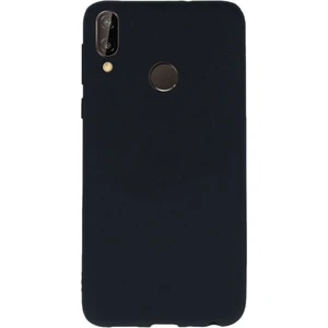 Tekno Grup Samsung Galaxy A20 Kılıf Mat Premium Silikon Kılıf - Siyah + Cam Ekran Koruyucu