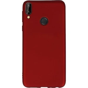 Tekno Grup Samsung Galaxy A20 Kılıf Mat Premium Silikon Kılıf - Kırmızı + Cam Ekran Koruyucu
