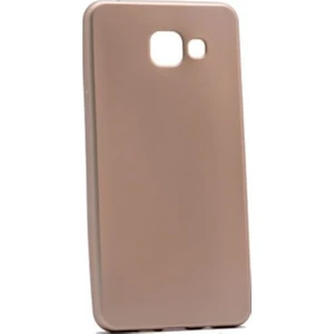Tekno Grup Samsung Galaxy A3 2017 Mat Premium Silikon Kılıf - Gold