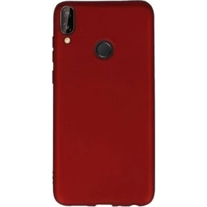 Tekno Grup Samsung Galaxy A40 Kılıf Mat Premium Silikon Kılıf - Kırmızı + Cam Ekran Koruyucu