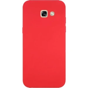 Tekno Grup Samsung Galaxy A5 2017 Mat Premium Silikon Kılıf - Kırmızı