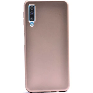 Tekno Grup Samsung Galaxy A50 Kılıf Mat Premium Silikon Kılıf - Gold