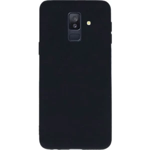 Tekno Grup Samsung Galaxy A6 2018 Mat Premium Silikon Kılıf - Siyah