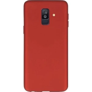 Tekno Grup Samsung Galaxy A6 2018 Mat Premium Silikon Kılıf - Kırmızı