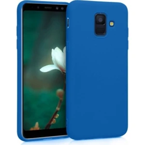 Tekno Grup Samsung Galaxy A6 2018 Mat Premium Silikon Kılıf - Lacivert
