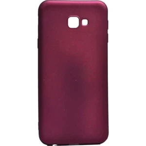 Tekno Grup Samsung Galaxy A7 2017 Mat Premium Silikon Kılıf - Bordo