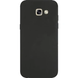 Tekno Grup Samsung Galaxy A7 2017 Mat Premium Silikon Kılıf - Siyah + Nano Ekran Koruyucu