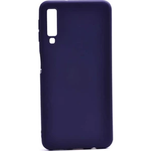 Tekno Grup Samsung Galaxy A7 2018 Mat Premium Silikon Kılıf - Lacivert