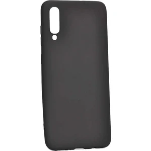Tekno Grup Samsung Galaxy A70 Kılıf Mat Premium Silikon Kılıf - Siyah + Cam Ekran Koruyucu