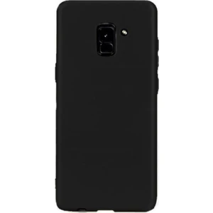 Tekno Grup Samsung Galaxy A8 2018 Mat Premium Silikon Kılıf - Siyah