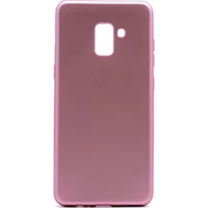 Tekno Grup Samsung Galaxy A8 Plus Mat Premium Silikon Kılıf - Rose