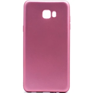 Tekno Grup Samsung Galaxy C9 Pro Mat Premium Silikon Kılıf - Rose + Cam Ekran Koruyucu