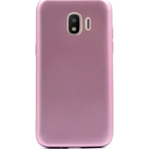 Tekno Grup Samsung Galaxy J2 Core Mat Premium Silikon Kılıf - Rose + Nano Ekran Koruyucu