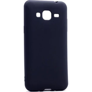 Tekno Grup Samsung Galaxy J3 Mat Premium Silikon Kılıf - Siyah