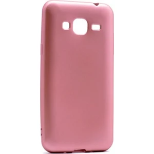 Tekno Grup Samsung Galaxy J3 Mat Premium Silikon Kılıf - Rose