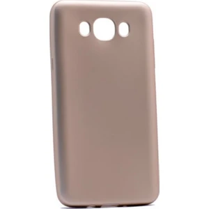 Tekno Grup Samsung Galaxy J5 2016 Mat Premium Silikon Kılıf - Gold